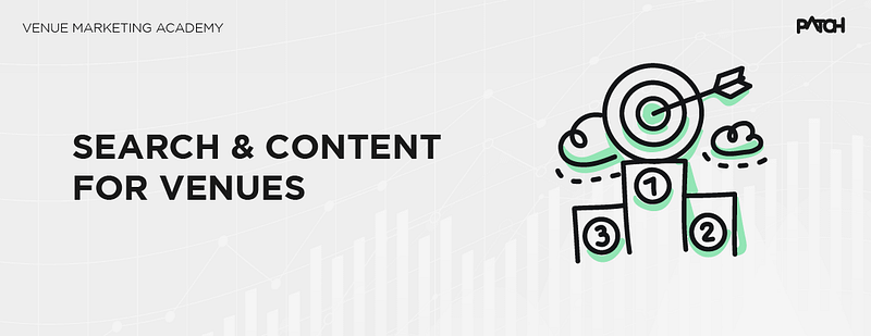 search and content for venues